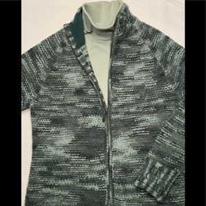 Eddie Bauer Full Zip Sweater Size S